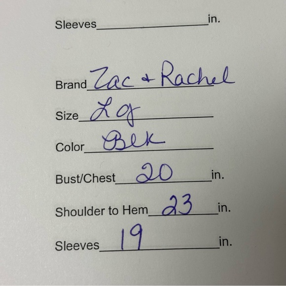 Zac & Rachel Elegant Black Lace Overlay Women's Top. Size Large - Picture 8 of 8